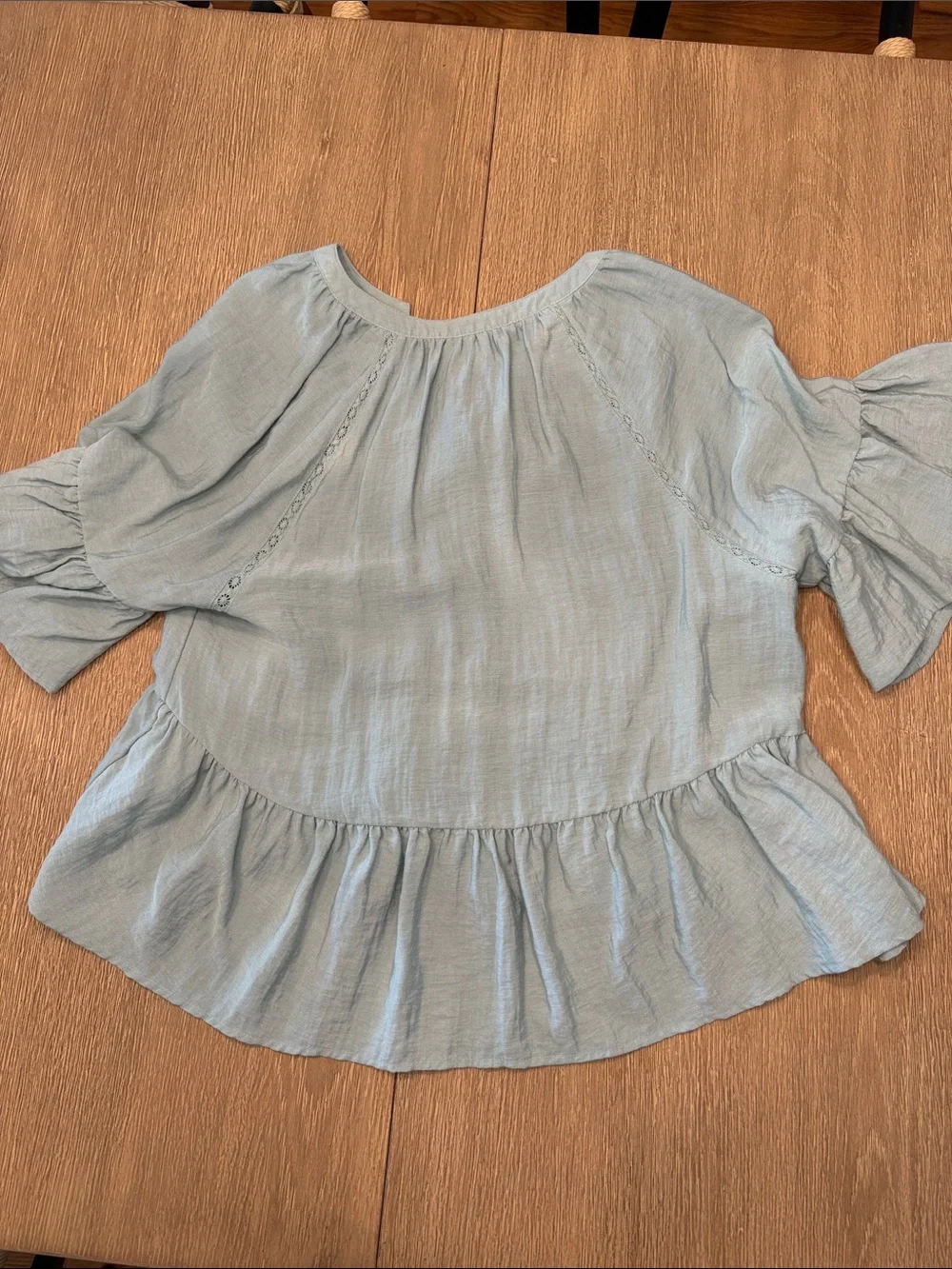 Treasure & Bond Ruffle Peplum Top